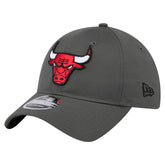 New Era - Chicago Bulls Active Ripstop 9TWENTY Adjustable Hat - Charcoal