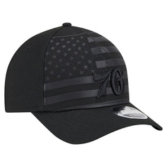 New Era - Philadelphia 76ers Game Day Flag A-Frame 9FORTY Adjustable Hat - Black