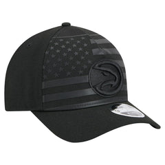 New Era - Atlanta Hawks Game Day Flag A-Frame 9FORTY Adjustable Hat - Black