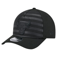 New Era - Chicago Bulls Game Day Flag A-Frame 9FORTY Adjustable Hat - Black