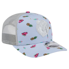 New Era - Boston Celtics Adventure Aloha Pattern 9SEVENTY Stretch-Snap Hat - Light Blue/Gray