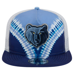 New Era - Memphis Grizzlies Throwback Dye Golfer Snapback Hat - Navy/Light Blue