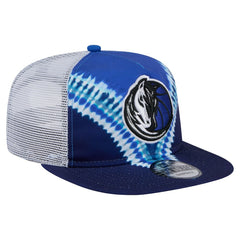 New Era - Dallas Mavericks Throwback Dye Golfer Snapback Hat - Navy/Blue