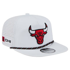 New Era - Chicago Bulls Performance Rope Golfer Adjustable Hat - White
