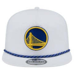 New Era - Golden State Warriors Performance Rope Golfer Adjustable Hat - White