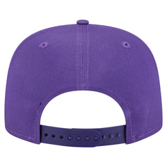New Era - Los Angeles Lakers Team Text Golfer Snapback Hat - Purple
