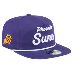 New Era - Phoenix Suns Team Text Golfer Snapback Hat - Purple