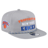 New Era - New York Knicks Throwback Property Of Golfer Snapback Hat - Gray