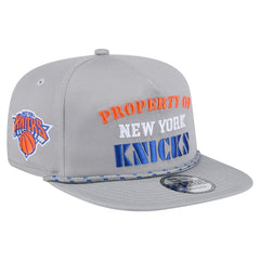 New Era - New York Knicks Throwback Property Of Golfer Snapback Hat - Gray