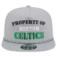 New Era - Boston Celtics Throwback Property Of Golfer Snapback Hat - Gray