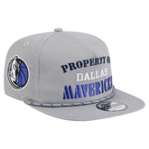 New Era - Dallas Mavericks Throwback Property Of Golfer Snapback Hat - Gray