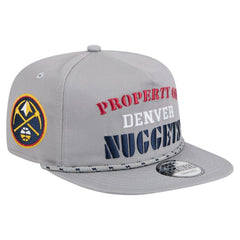 New Era - Denver Nuggets Throwback Property Of Golfer Snapback Hat - Gray