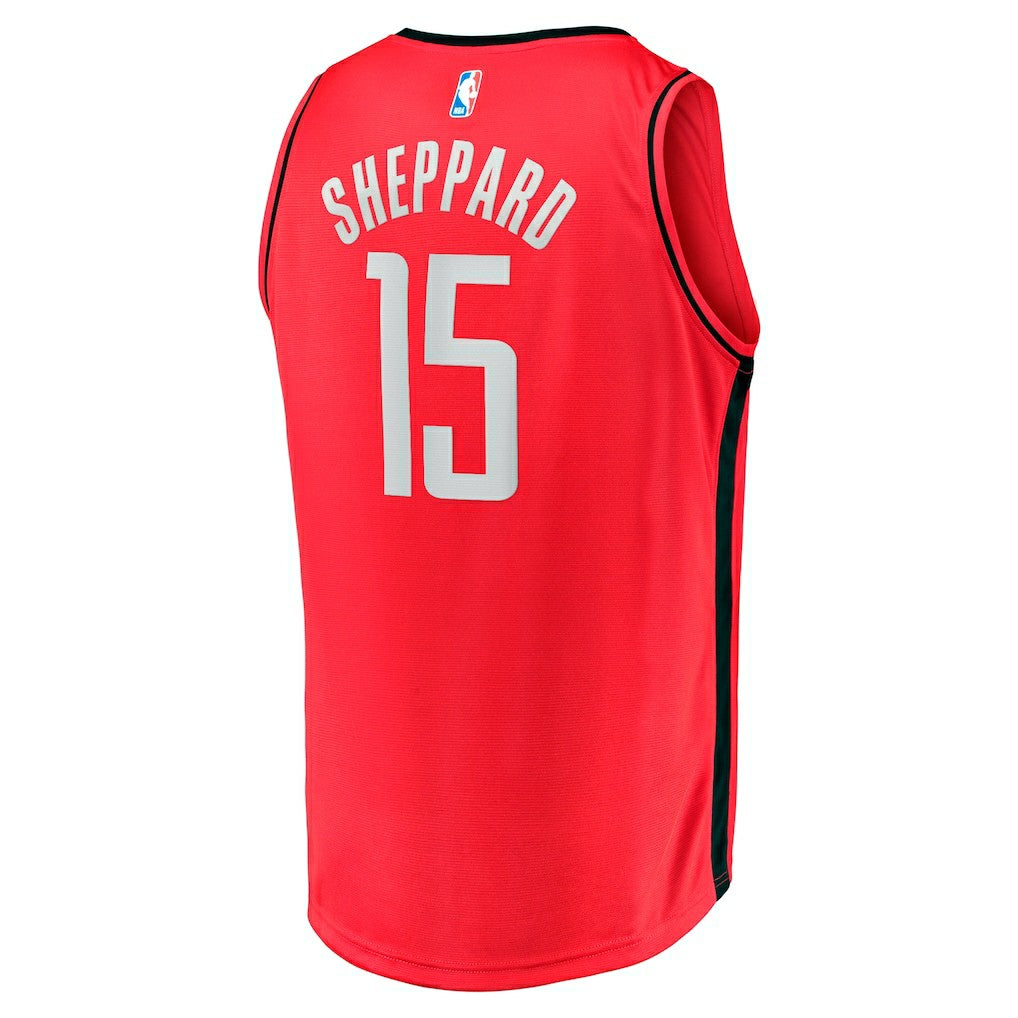 Reed Sheppard Houston Rockets 2024 NBA Draft Fast Break Player Jersey - Icon Edition - Red | NBA Jerseys