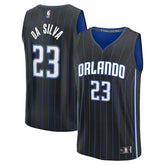 Fanatics - Tristan da Silva Orlando Magic 2024 NBA Draft Fast Break Player Jersey - Icon Edition - Black