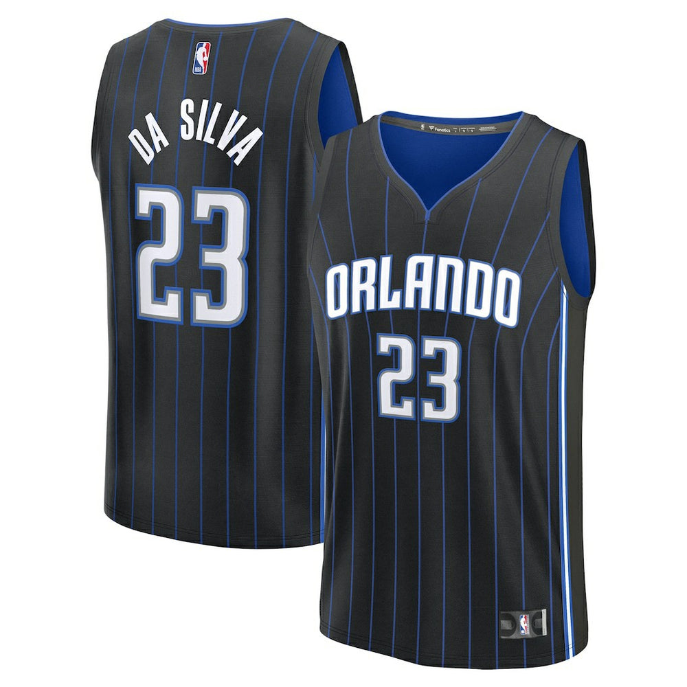 Fanatics - Tristan da Silva Orlando Magic Youth 2024 NBA Draft Fast Break Player Jersey - Icon Edition - Black
