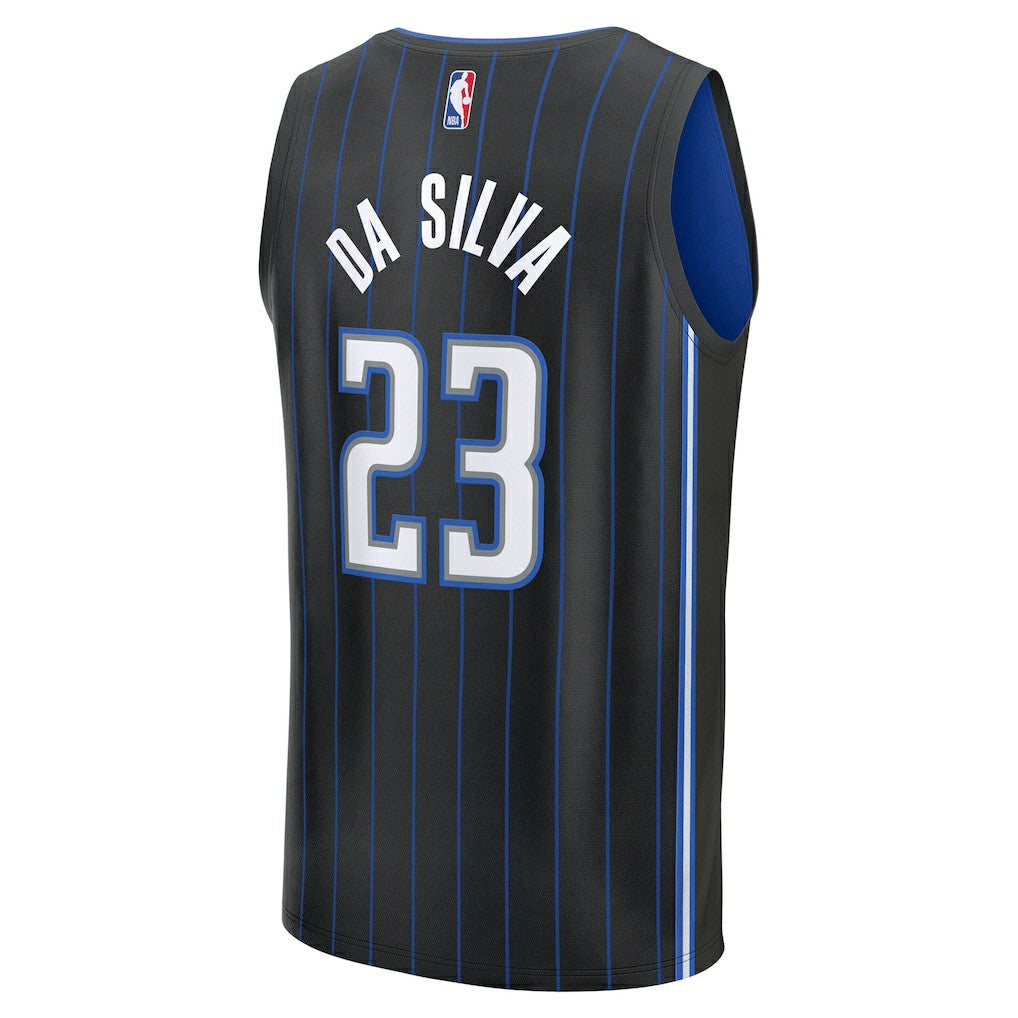 Tristan da Silva Orlando Magic Youth 2024 NBA Draft Fast Break Player Jersey - Icon Edition - Black | NBA Jerseys