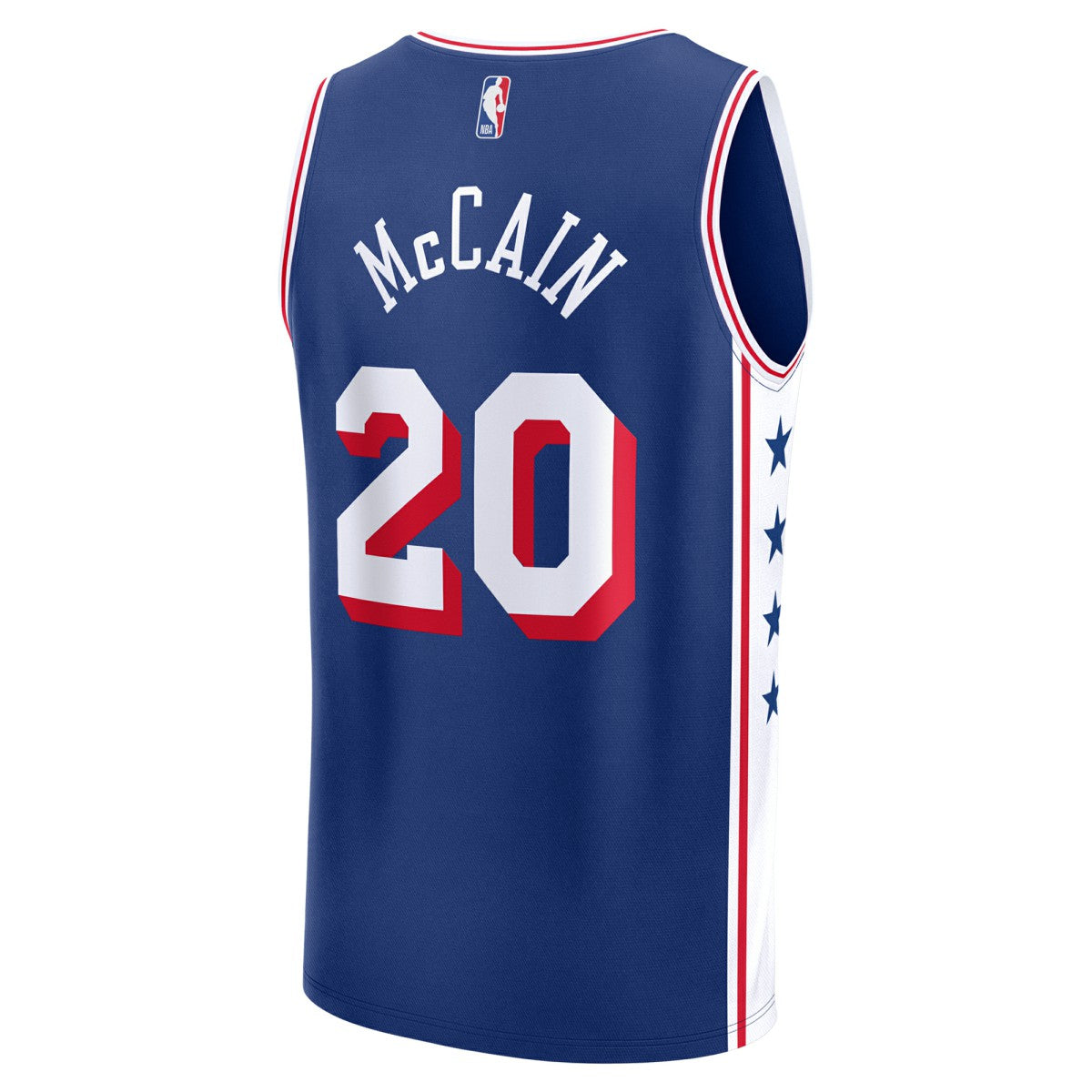 Jared McCain Philadelphia 76ers 2024 NBA Draft Fast Break Player Jersey - Icon Edition - Royal | NBA Jerseys