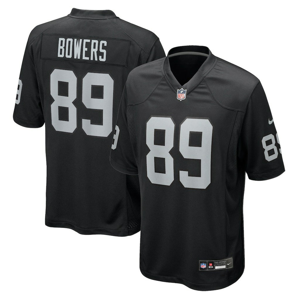 Brock Bowers Las Vegas Raiders Youth Game Jersey Black - Nike