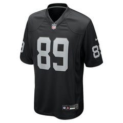 Brock Bowers Las Vegas Raiders Youth Game Jersey Black - Nike
