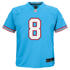 Will Levis Tennessee Titans Preschool Alternate Player Game Jersey Light Blue - Nike
