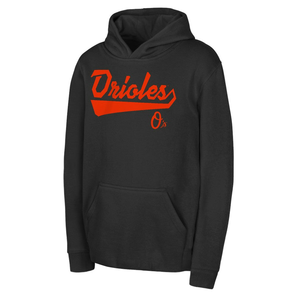 Baltimore Orioles Youth Tailor Made Fleece Pullover Hoodie Lifestyle