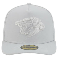 Nashville Predators - New Era Color Pack A-Frame 59FIFTY Fitted Hat Gray