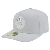 New York Islanders - New Era Color Pack A-Frame 59FIFTY Fitted Hat Gray