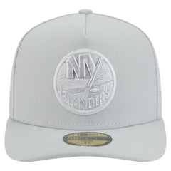 New York Islanders - New Era Color Pack A-Frame 59FIFTY Fitted Hat Gray
