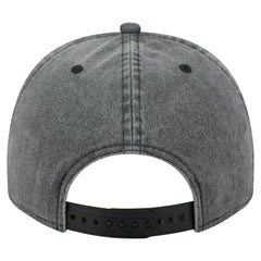 Carolina Hurricanes - New Era Throwback Washed A-Frame Pre-Curved 9FIFTY Snapback Hat Charcoal
