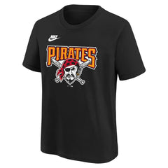 Pittsburgh Pirates Nike Youth Cooperstown Collection Team Logo T-Shirt Lifestyle