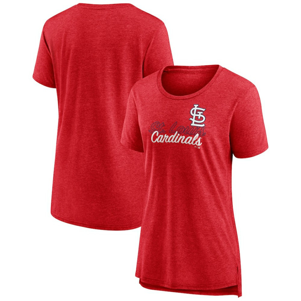 St. Louis Cardinals Women's Practice Time Tri-Blend T-Shirt Sale