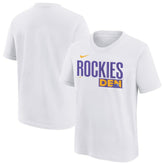Colorado Rockies Nike Youth 2025 City Connect Wordmark T-Shirt Online