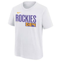 Colorado Rockies Nike Youth 2025 City Connect Wordmark T-Shirt Online
