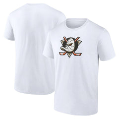 Anaheim Ducks - Primary Logo T-Shirt White