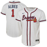 Ozzie Albies Atlanta Braves Nike Youth Home Replica Player Jersey Near Me