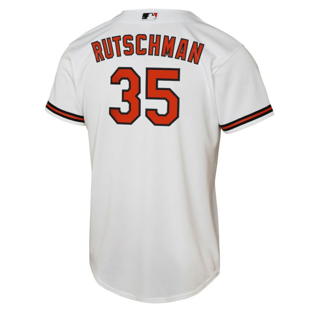 Adley Rutschman Baltimore Orioles Nike Youth Home Replica Player Jersey - White | MLB Jerseys
