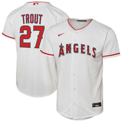 Mike Trout Los Angeles Angels Nike Youth Home Replica Player Jersey Online