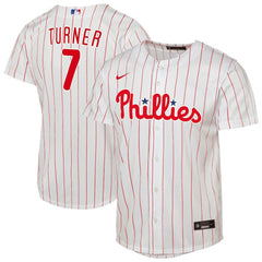Trea Turner Philadelphia Phillies Nike Youth Home Replica Player Jersey Clearance