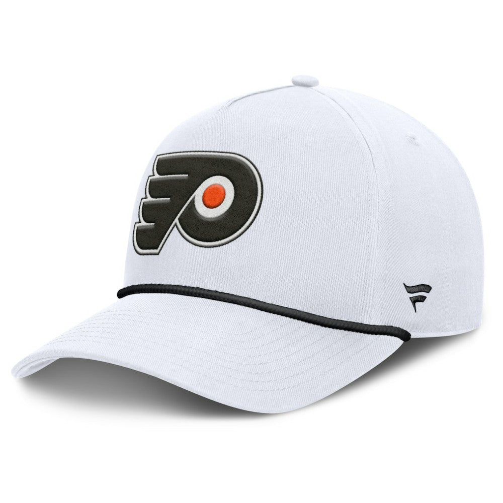 Philadelphia Flyers - Fanatics Rope A-Frame Adjustable Hat White
