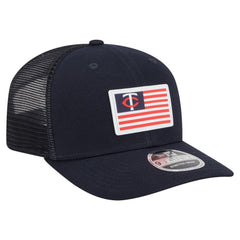 Minnesota Twins New Era Flag 9SEVENTY Stretch-Snap Hat On Sale