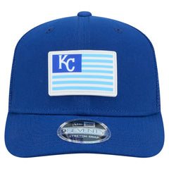 Kansas City Royals New Era Flag 9SEVENTY Stretch-Snap Hat discount