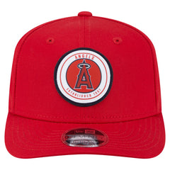 Los Angeles Angels New Era Circle Patch 9SEVENTY Stretch-Snap Hat Online