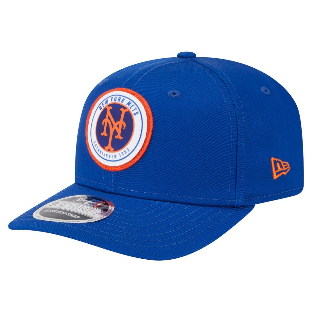 New York Mets New Era Circle Patch 9SEVENTY Stretch-Snap Hat Near Me