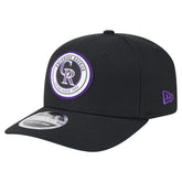 Colorado Rockies New Era Circle Patch 9SEVENTY Stretch-Snap Hat On Sale