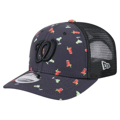 Washington Nationals New Era Adventure Drinks Pattern 9SEVENTY Stretch-Snap Hat Near Me