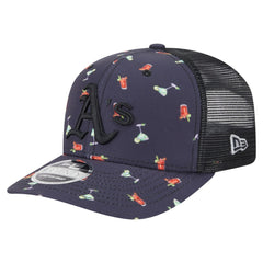 Athletics New Era Adventure Drinks Pattern 9SEVENTY Stretch-Snap Hat for sale