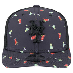 New York Mets New Era Adventure Drinks Pattern 9SEVENTY Stretch-Snap Hat discount