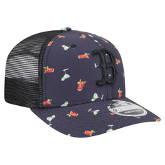 Boston Red Sox New Era Adventure Drinks Pattern 9SEVENTY Stretch-Snap Hat discount