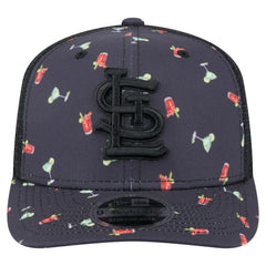 St. Louis Cardinals New Era Adventure Drinks Pattern 9SEVENTY Stretch-Snap Hat On Sale