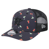 Houston Astros New Era Adventure Drinks Pattern 9SEVENTY Stretch-Snap Hat Lifestyle